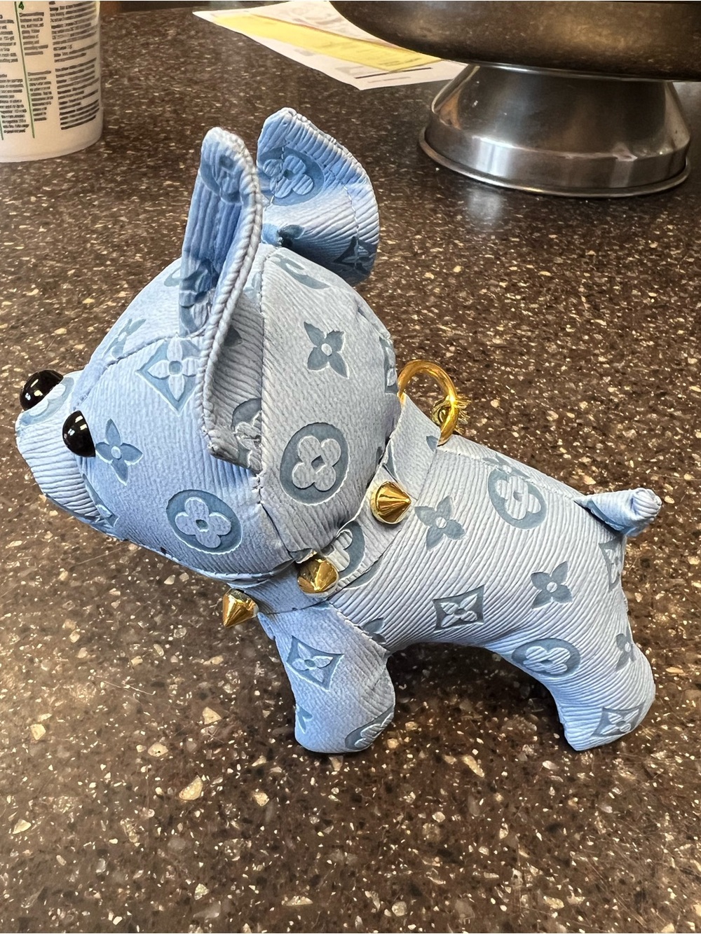 Designer-Style Frenchie Dog Bag Charm Keychain 🐶 - Picture 12 of 17